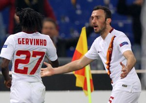 جروینیو|رم 1 - 1 فاينورد روتردام / لیگ اروپا