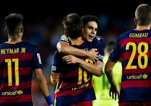 لیونل مسی|بارسلونا 4 - 1 لوانته / لالیگا / گزراش تصویری