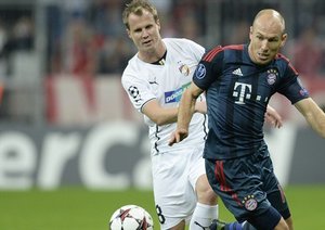 بایرن مونیخ - ویکتوریا پلژن / گروه D لیگ قهرمانان اروپا