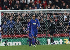 عکس العمل بازیکنان منچستر|استوک سیتی 1 - 1 منچستر یونایتد / لیگ جزیره