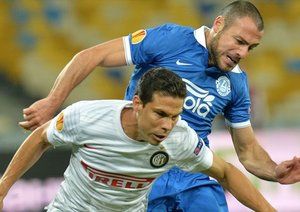 هرنانز|دنیپرو اوکراین 0-1 اینترمیلان / لیگ اروپا