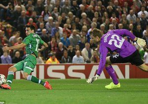 دانیل آبالو|لیورپول 2-1  لودوگورتس / لیگ قهرمانان