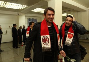 ورود تیم ستارگان میلان به ایران