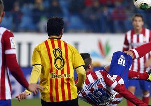 اتلتیکو مادرید ۲-۱ سنت آندرا/کوپا دل ری|برد با اختلاف کم اتلتیکو و صعود به مرحله بعد حذفی...