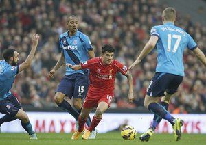 فیلیپه کوتینیو|لیورپول 1 - 0 استوک سیتی / لیگ جزیره