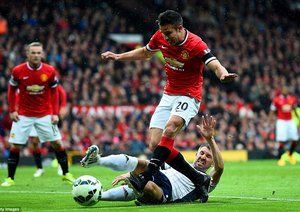 رابین فن پرسی|منچستر یونایتد 0 - 1 وست برومویچ / لیگ برتر