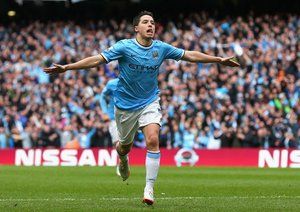 سمیر نصری|شادمانی سمیر نصری بعد از باز کردن دروازه وستهام.