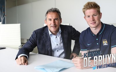 نقل و انتقالات | کوین دی‌بروین رسماً به منچستر سیتی پیوست