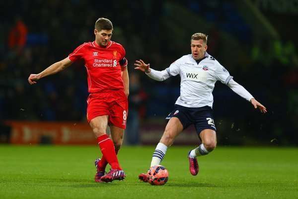 بولتون 1 - 2 لیورپول/جام حذفی انگلستان/گل های مسابقه