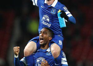 منچستریونایتد 0-1 اورتون / هفته چهاردهم|خوشحالی بعد از گل بازیکنان اورتون