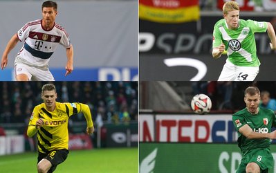 بازیکنان برتر نیم فصل اول بوندسلیگا معرفی شدند / نویر در لیست نیست!