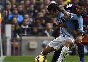 دانیل آلوز|بارسلونا 0 - 1 مالاگا / لالیگا