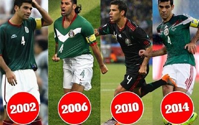 رکورد عجیب رافا مارکز؛ کاپیتانی مکزیک در 4 دوره‌جام‌جهانی+عکس