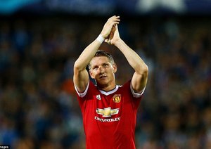 باشتین شواینشتایگر|کلوب بُروژ 0 - 4 منچستر یونایتد / لیگ قهرمانان