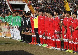 بازیکنان پرسپولیس تهران|پدیده مشهد 0 - 1 پرسپولیس تهران / لیگ برتر