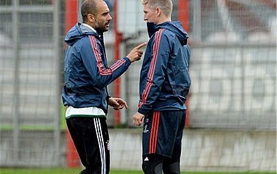 گواردیولا: شواینی به زودی به تمرینات تیمی بازمی‌گردد