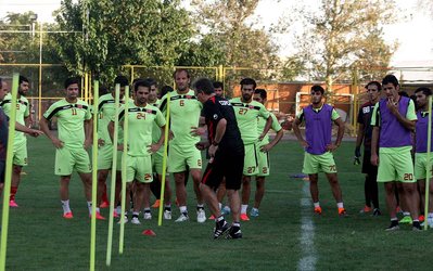 حاشیه‌های تمرین پرسپولیس | حضور  16 بازیکن و مصدومیت بنگر