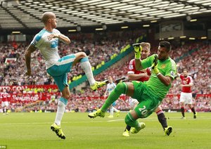 سرخیو رومرو|منچستر یونایتد 0 - 0 نیوکاسل / لیگ جزیره