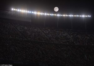 آسمان زیبای نیوکمپ