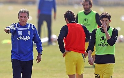 آزمون: خوشحالم گل پیروزی ایران را زدم / کی‌روش باید در مورد من نظر بدهد