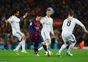 لیونل مسی|بارسلونا 2 - 1 رئال مادرید / لالیگا