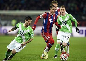 باشتین شواینشتایگر|وولفسبورگ 4 - 1 بایرن مونیخ