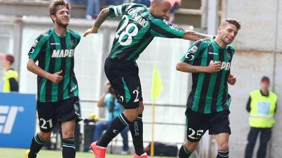 ساسوئولو 3 - 2 میلان/هفته سی و ششم سری آ/گل های مسابقه