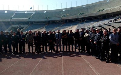 گزارش تصویری | مراسم تشییع کاپیتان فقید پرسپولیس