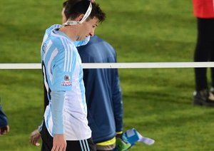 لیونل مسی|شیلی 0 (3) - (1) 0 آرژانتین / فینال کوپا آمریکا