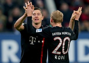 رابرت لواندوفسکی|اوگزبورگ 0 - 4 بایرن مونیخ / بوندسلیگا