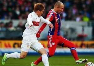 آرین روبن|اشتوتگارت 0 - 2 بایرن مونیخ / بوندسلیگا