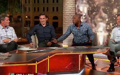 درگیری لفظی کارشناسان تلویزیون بعد از حذف انگلیس