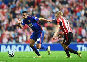 روبن فن پرسی|سنادرلند 1-1 منچستر یونایتد / لیگ جزیره