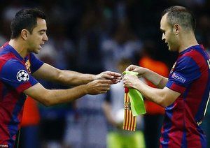 ژاوی - اینیستا|یوونتوس 1 - 3 بارسلونا / فینال لیگ قهرمانان