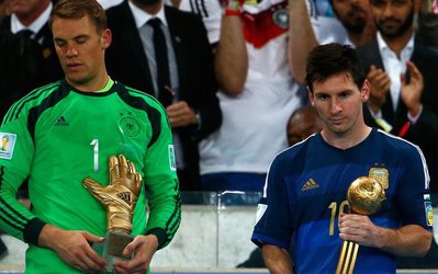 بلاتر: مسی شایسته انتخاب به عنوان برترین بازیکن جام‌جهانی نبود