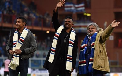 سامپدوریا امروز سامی اتوئو و لوئیس موریل را به هوادارن معرفی کرد