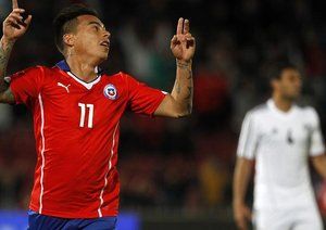 ادورادو وارگاس|شیلی 3-2 مصر