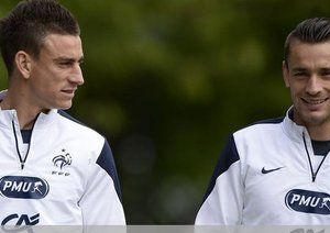 لورن كوسيلنی - متیو دبوچی|تمرین تیم ملی فرانسه