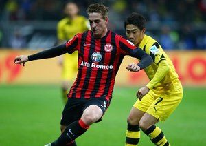 شينجی کاواگا|اینتراخت فرانکفورت 2 - 0 بوروسيا دورتموند / بوندسلیگا