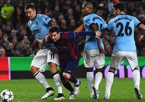 لیونل مسی|بارسلونا 1 - 0 منچستر سیتی / لیگ قهرمانان