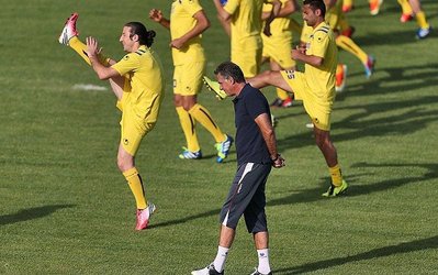 تمرین سروش رفیعی با تیم ملی