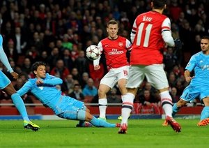 آرسنال 2-0 مارسی / گروه F لیگ قهرمانان اروپا