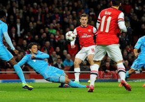 آرسنال 2-0 مارسی / گروه F لیگ قهرمانان اروپا|آرسنال 2-0 مارسی / گروه F لیگ قهرمانان اروپا