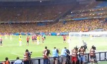 گل زیبای داوید لوئیز به کلمبیا از نگاه دوربین تماشگران