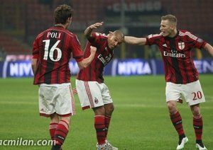 نایجل دی یانگ - ایگناسیو آباته|میلان 2 - 1 ساسوئولو / جام حذفی ایتالیا