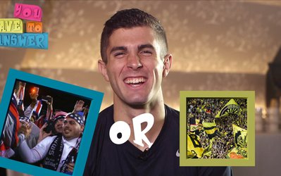  چالش یک سوال، یک جواب با پولیسیچ، ستاره جوان دورتموند+ویدئو (زیرنویس فارسی)