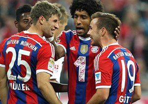 ماریو گوتزه|بایرن مونیخ 4 - 0 پادربورن / بوندسلیگا