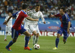 کریستیانو رونالدو|رئال مادرید 5-1 بازل / لیگ قهرمانان