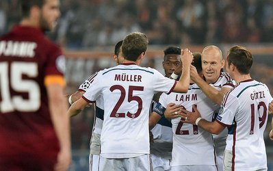 لیگ قهرمانان | طوفانِ بایرن در رُم، پیروزی بارسا و بُردهای پرگلِ چلسی و شاختار