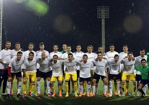 عکس مشترک بازیکنان